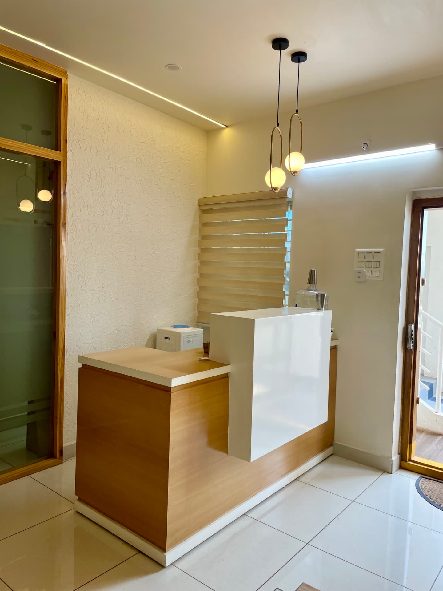 Mr. Pradeep's Office — Reception desk