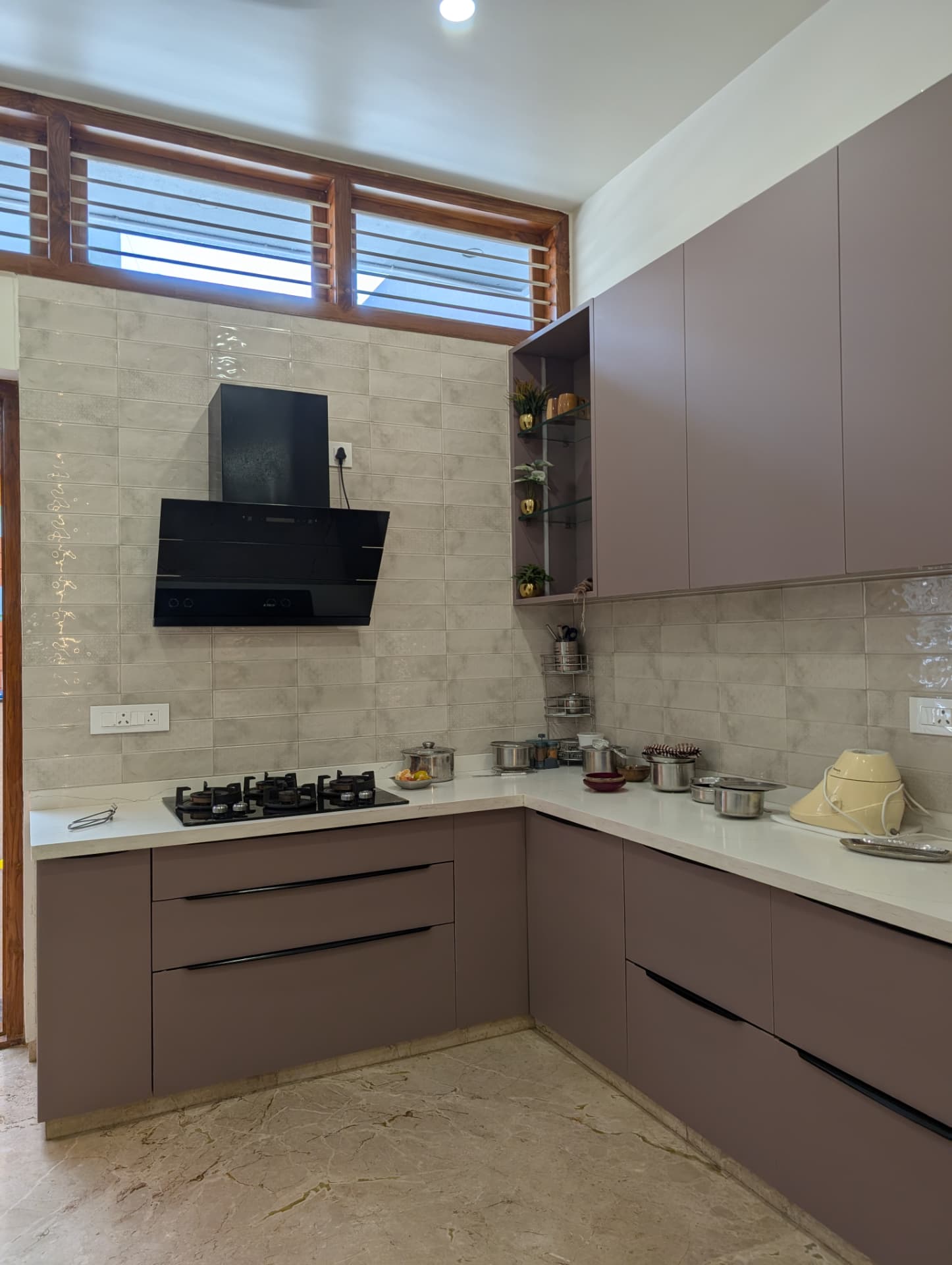 Mr. Praveen's Residence — Modular kitchen