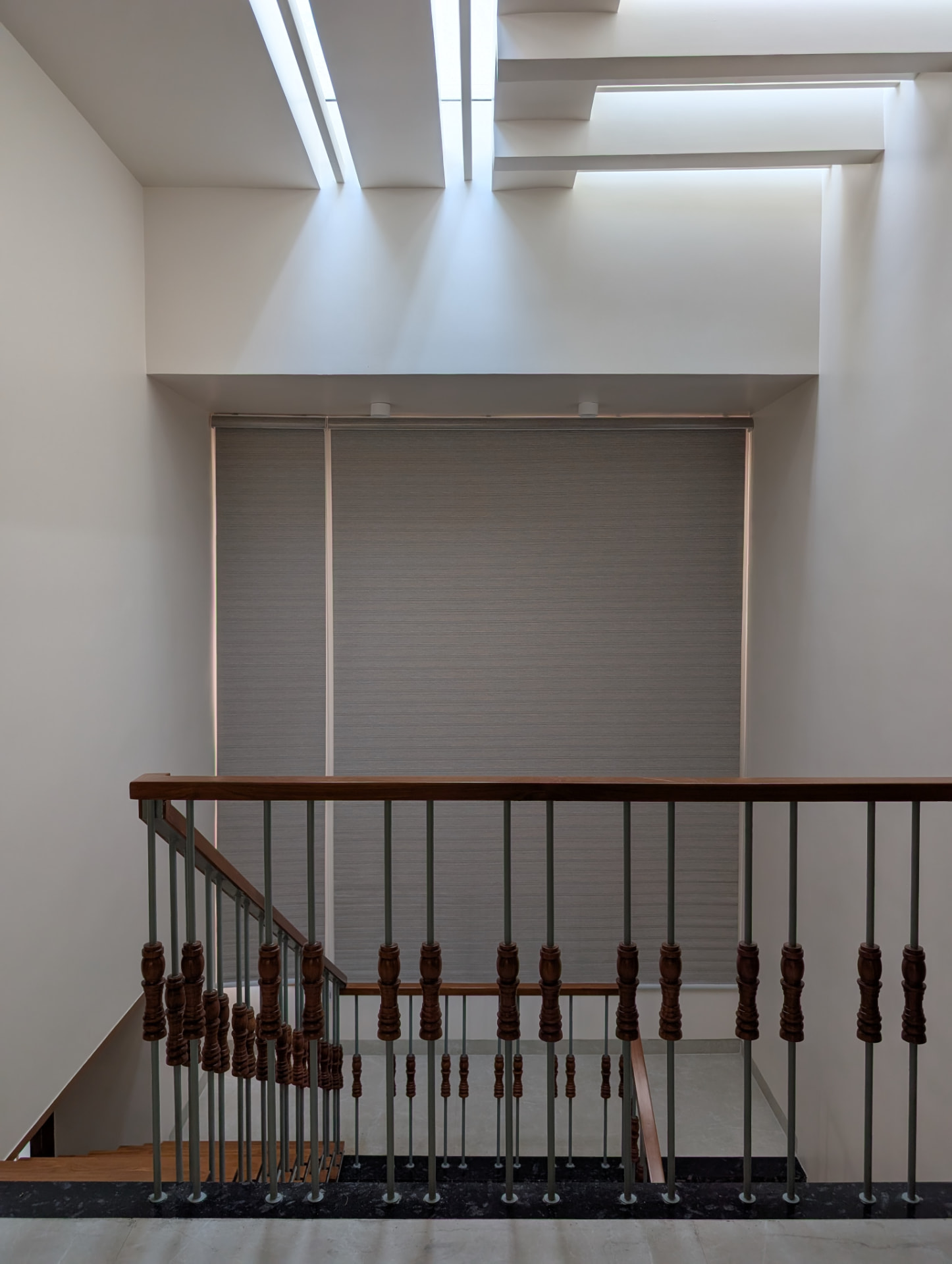 Mr. Naresh's Residence — Double-height atrium