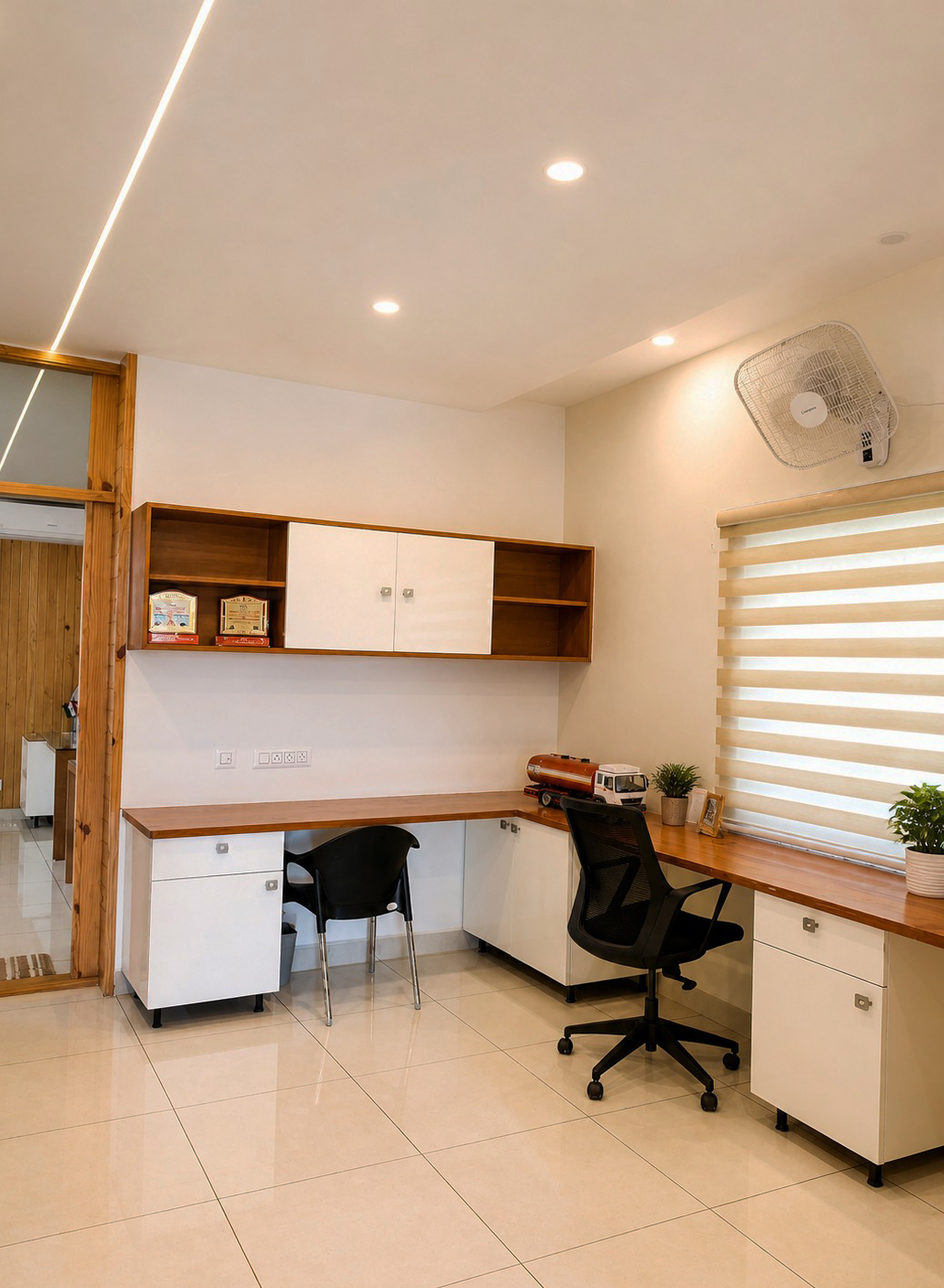 Mr. Pradeep's Office — Private cabin workspace